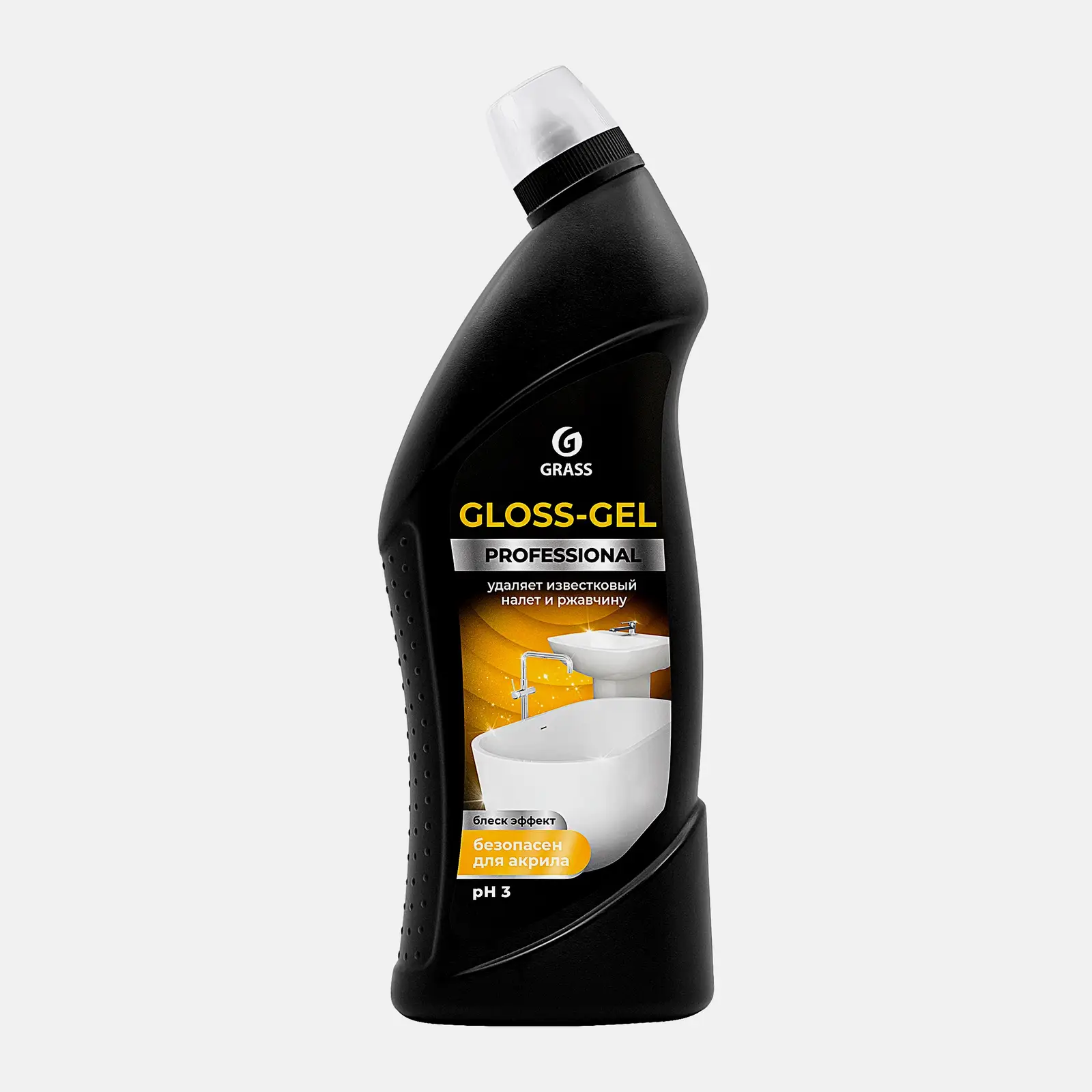 Чистящее средство Grass для сан узлов Gloss Gel Profession 750мл Чистящее средство Grass для сан узлов Gloss Gel Profession 750мл