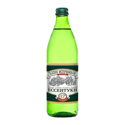 Изображение товара Минеральная газированная вода Аллея Источников №17 500мл натуральный продукт