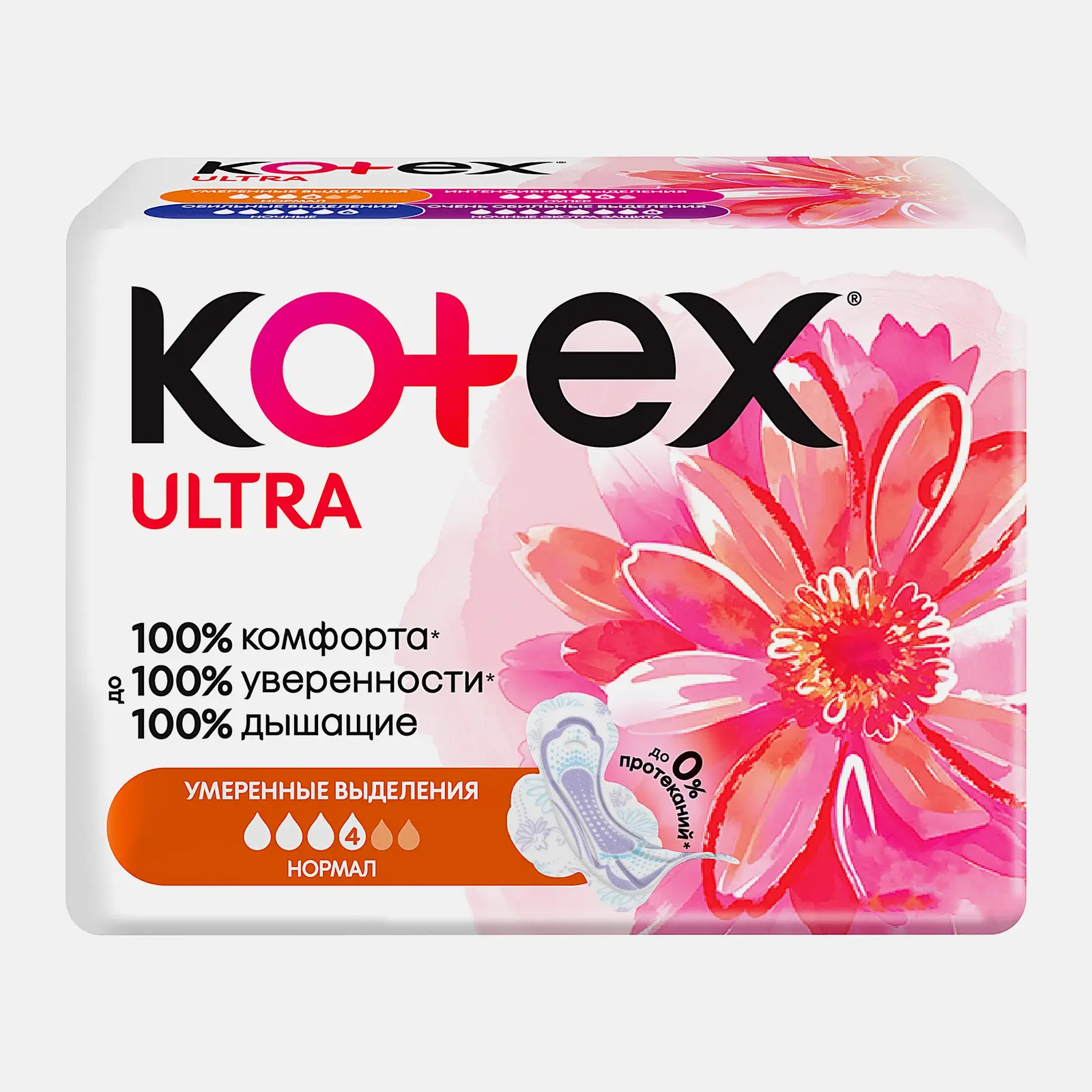 Гигиенические прокладки Kotex Ultra Нормал 10шт
