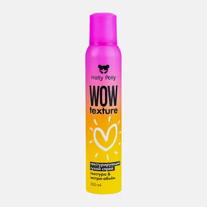 Сухой спрей Текстура и Экстра-объём Wow Texture Holly Polly 0.2л