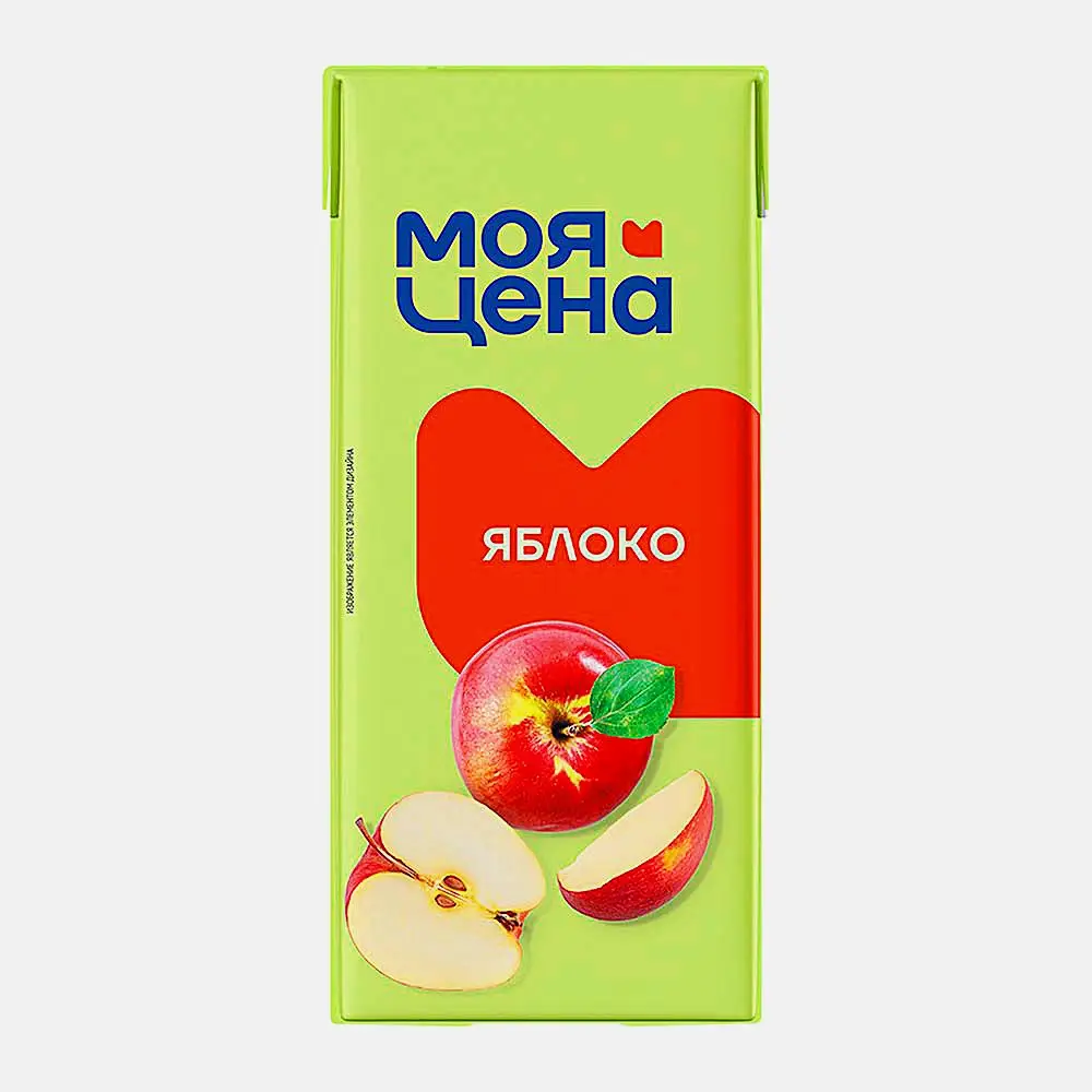 Напиток Моя цена Яблоко осветленный 950мл