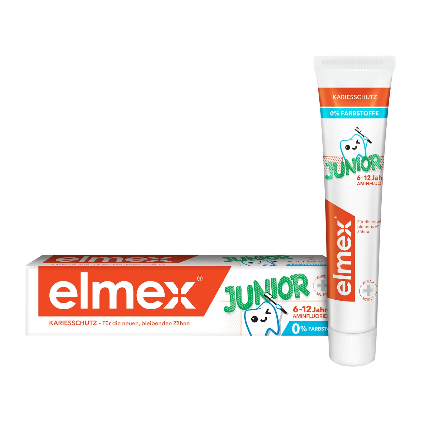 Зубная паста Elmex Junior детская 6-12 лет 75мл