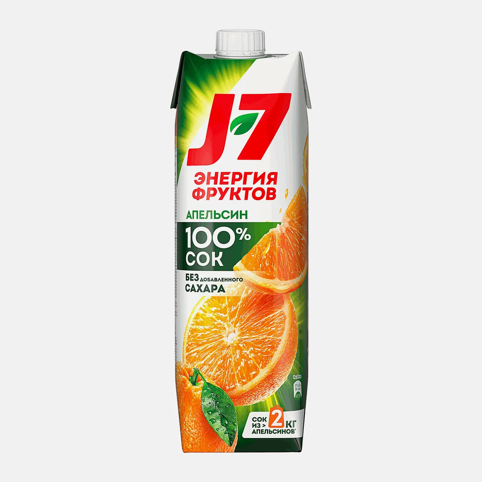 Сок J7 апельсиновый с мякотью 970мл