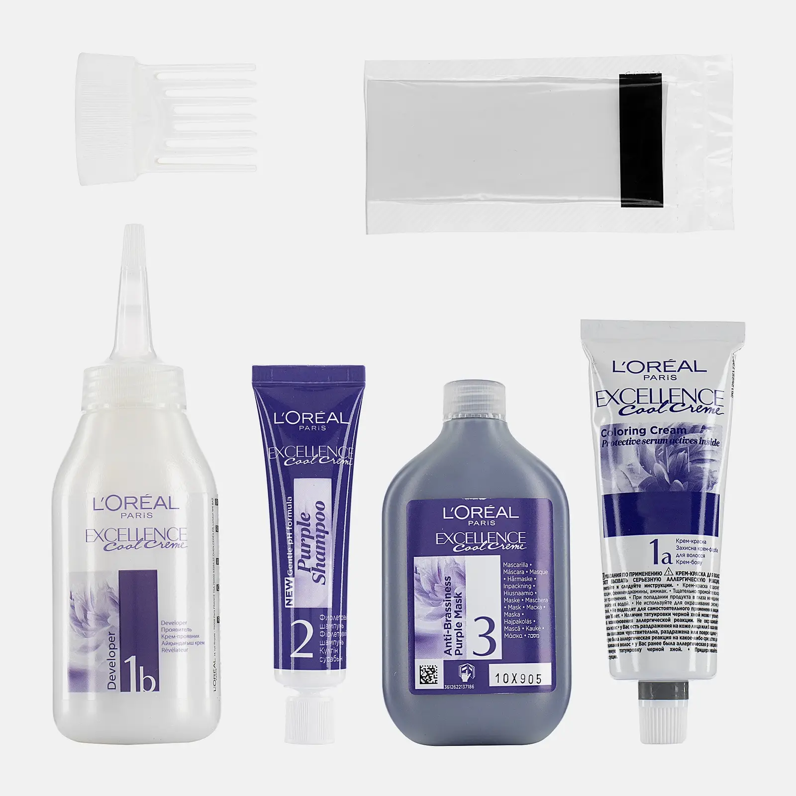Стойкая крем-краска для волос L’Oréal Paris Excellence Cool Crème оттенок 8.11. Ультрапепельный Светло-русый