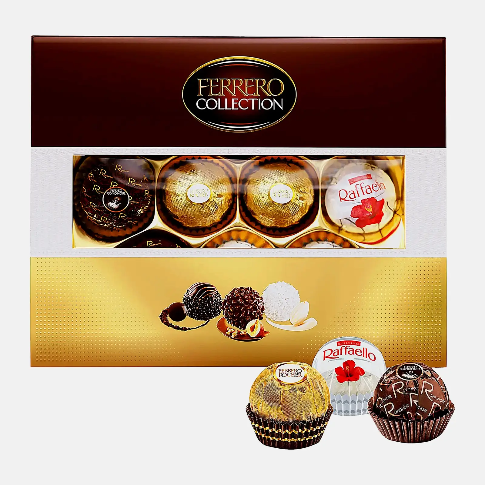 Конфеты шоколадные Ferrero Collection ассорти 109.3г