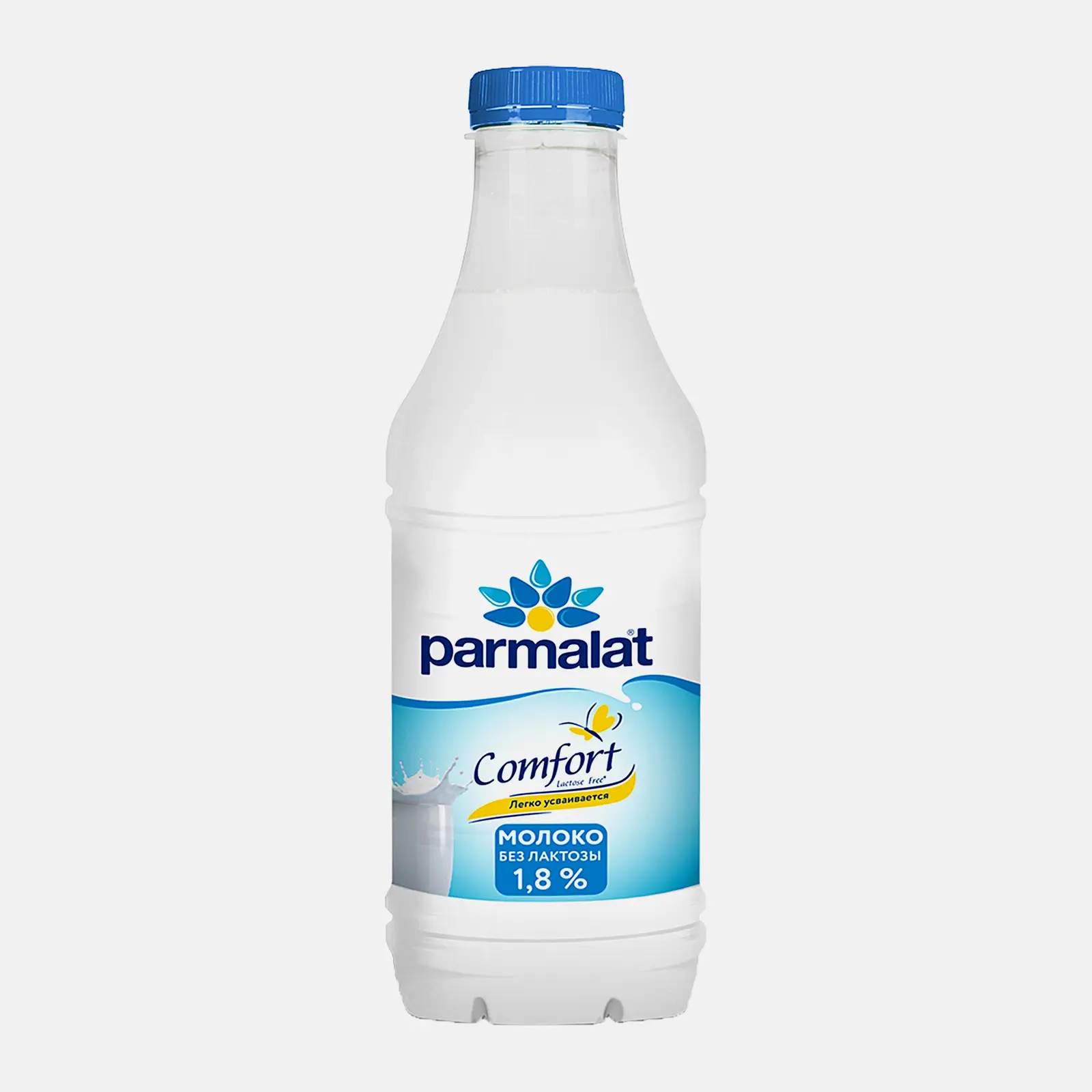 Изображение товара Молоко Parmalat Comfort безлактозное 1.8% 900 мл пастеризованное
