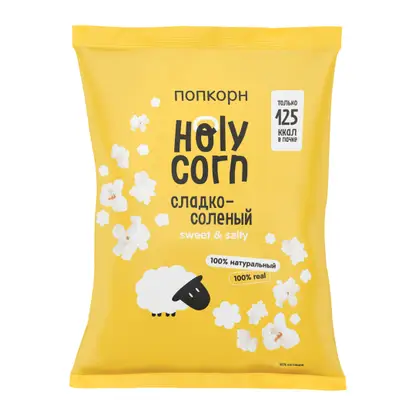 Изображение товара Попкорн Holy Corn Сладко-солёный 30г