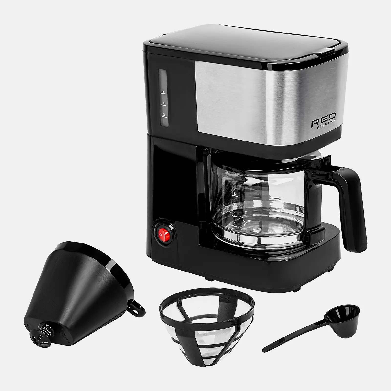 Кофеварка Red Solution CM1534 600Вт 0.6л - фото 4