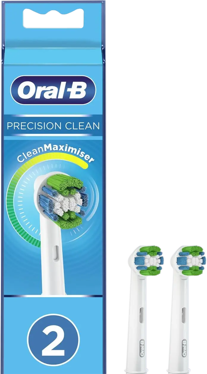 Насадки для электрической зубной щетки Oral-B Precision Clean 2шт