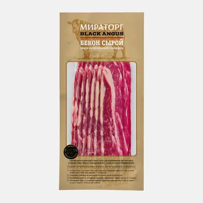 Бекон Мираторг из мраморной говядины 190г