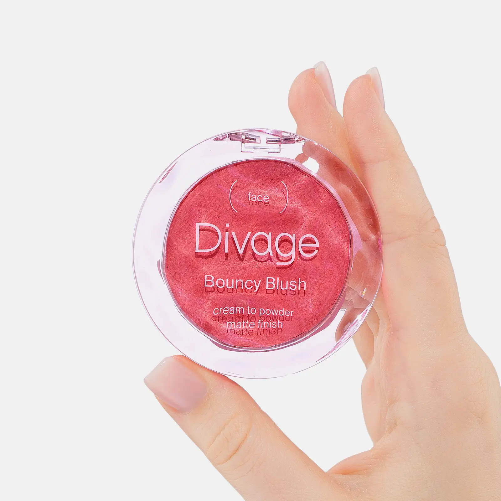Муссовые румяна для лица тон 03 Pink Ice Divage Bouncy Blush - фото 3