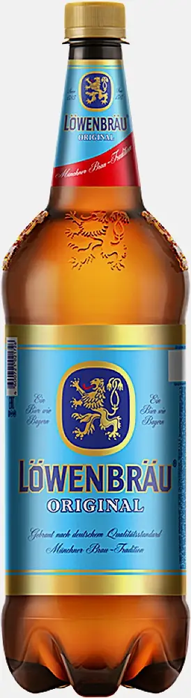 Изображение товара Пиво Lowenbrau оригинальное светлое 1.3л пастеризованное и фильтрованное 5.4%