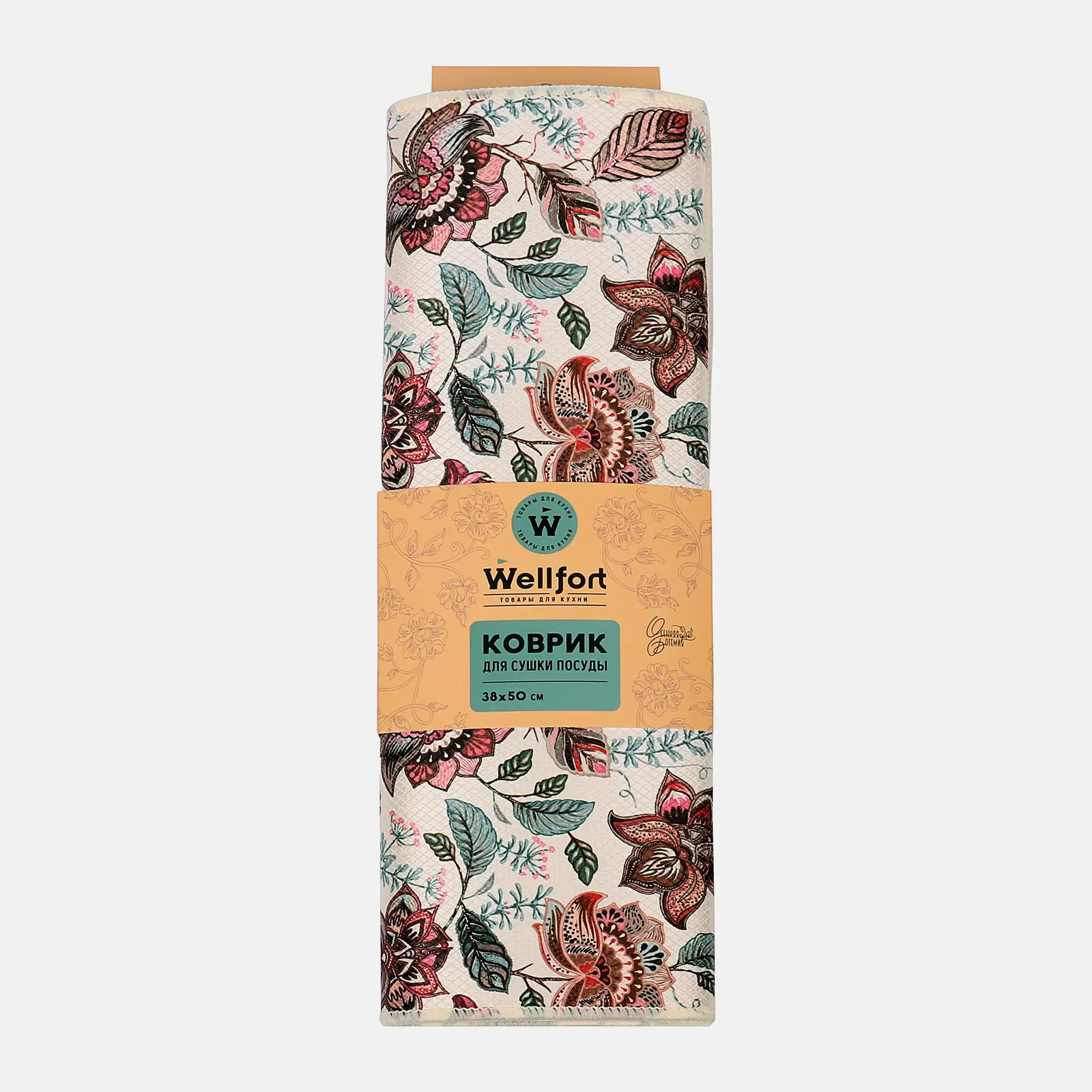 Коврик для сушки посуды Осенняя Богемия Wellfort 38*50см