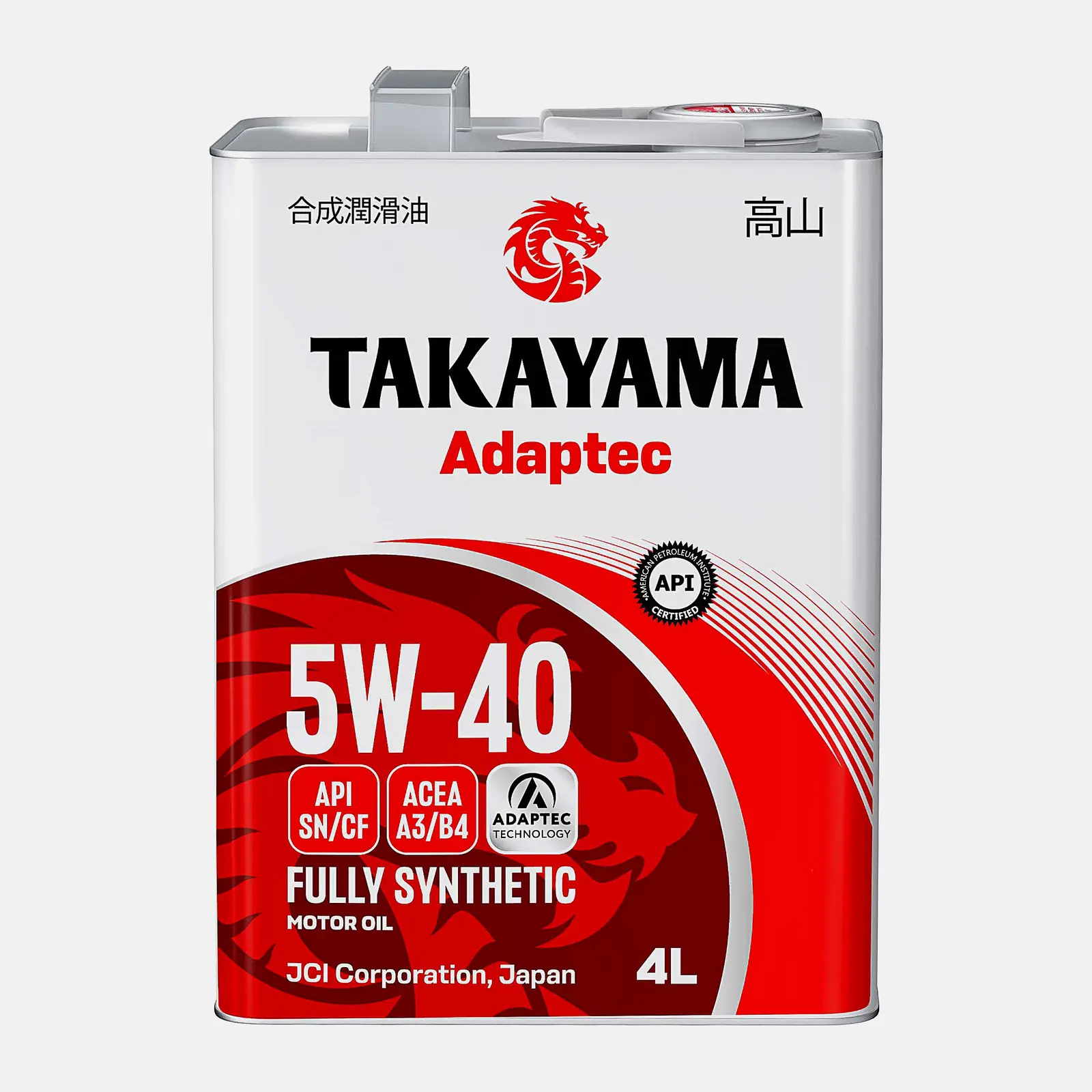 Масло моторное синтетическое Takayama API SN/CF 5W-40 4л