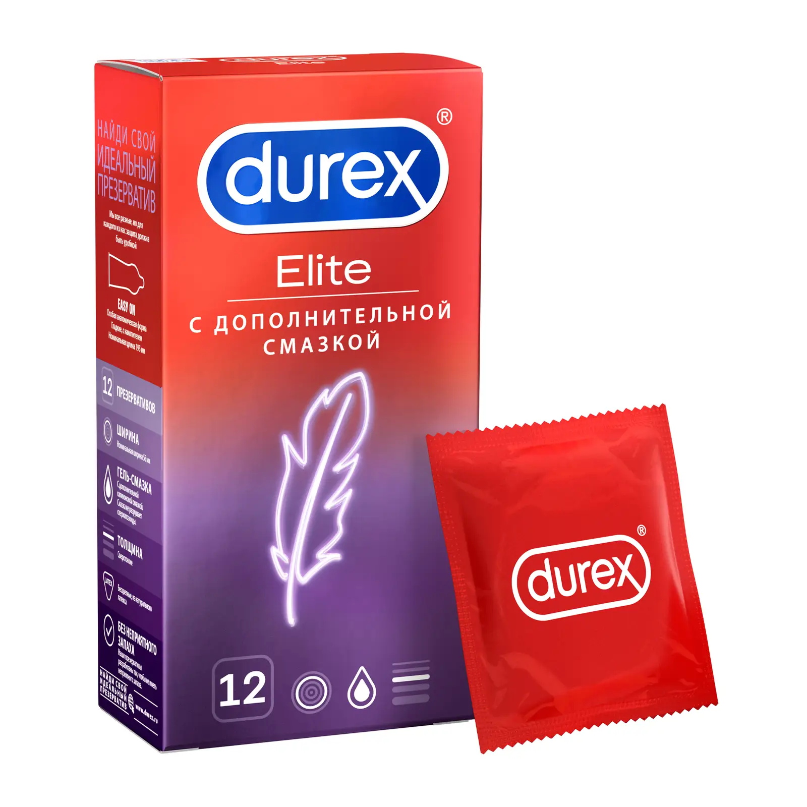 Презервативы Durex Elite 12шт
