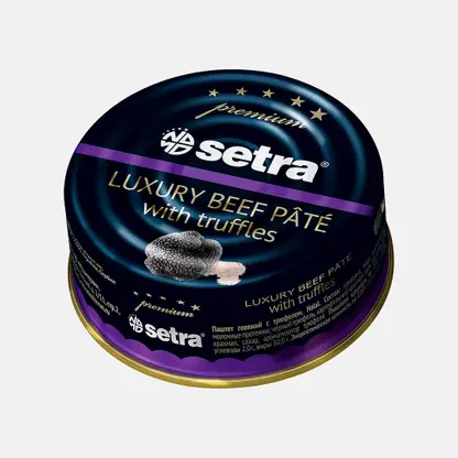 Паштет говяжий Setra с трюфелем 100г