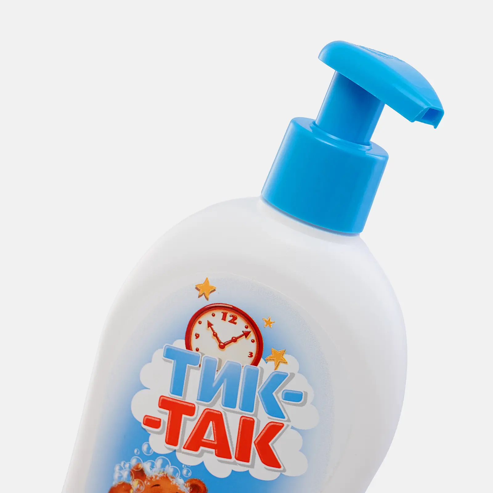 Шампунь для волос детский Тик-так с экстрактом персика и пантенолом 350мл