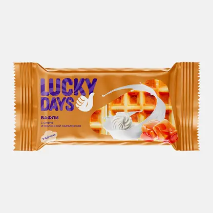 Мягкий десерт с молочной карамелью Lucky Days 144г