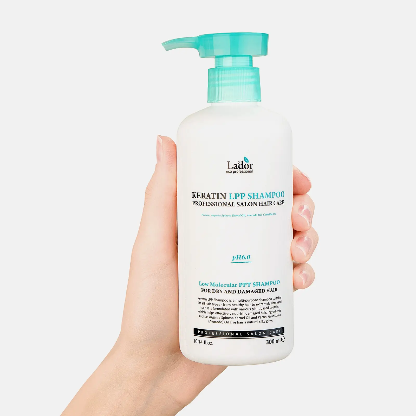 Шампунь для волос Lador Бессульфатный с кератином 300мл