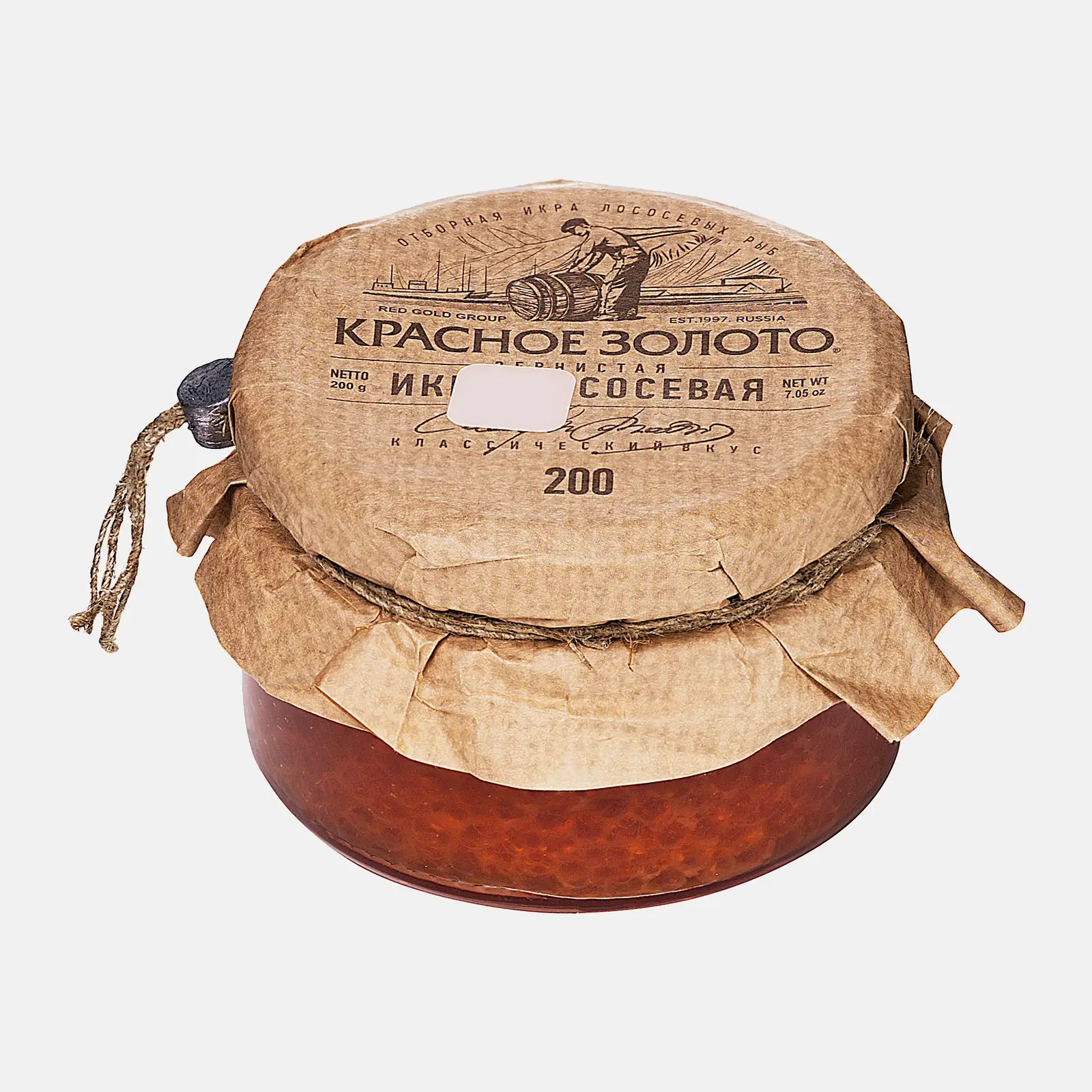 Икра лососевая красная Красное золото 200г