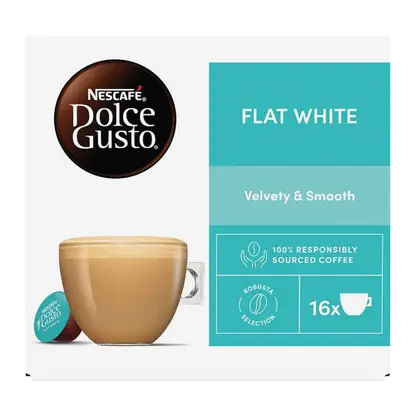 Изображение товара Кофе в капсулах Nescafe Dolce Gusto Flat White 187.2г