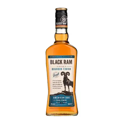 Виски Black Ram Bourbon Finish 3 года купажированный 40% 500мл