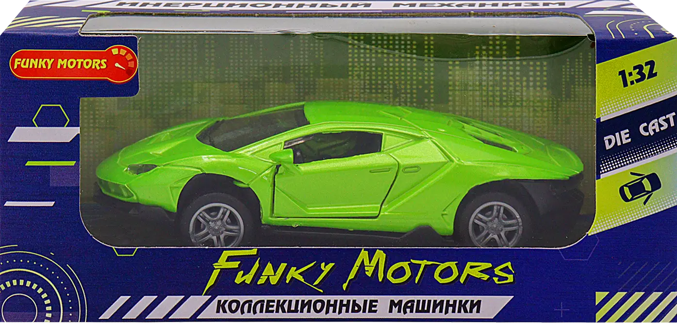 Игрушка Funky Toys Машинка инерционная металл 1:32 в ассортименте