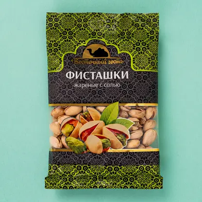 Фисташки Восточный Гость жареные соленые 150г