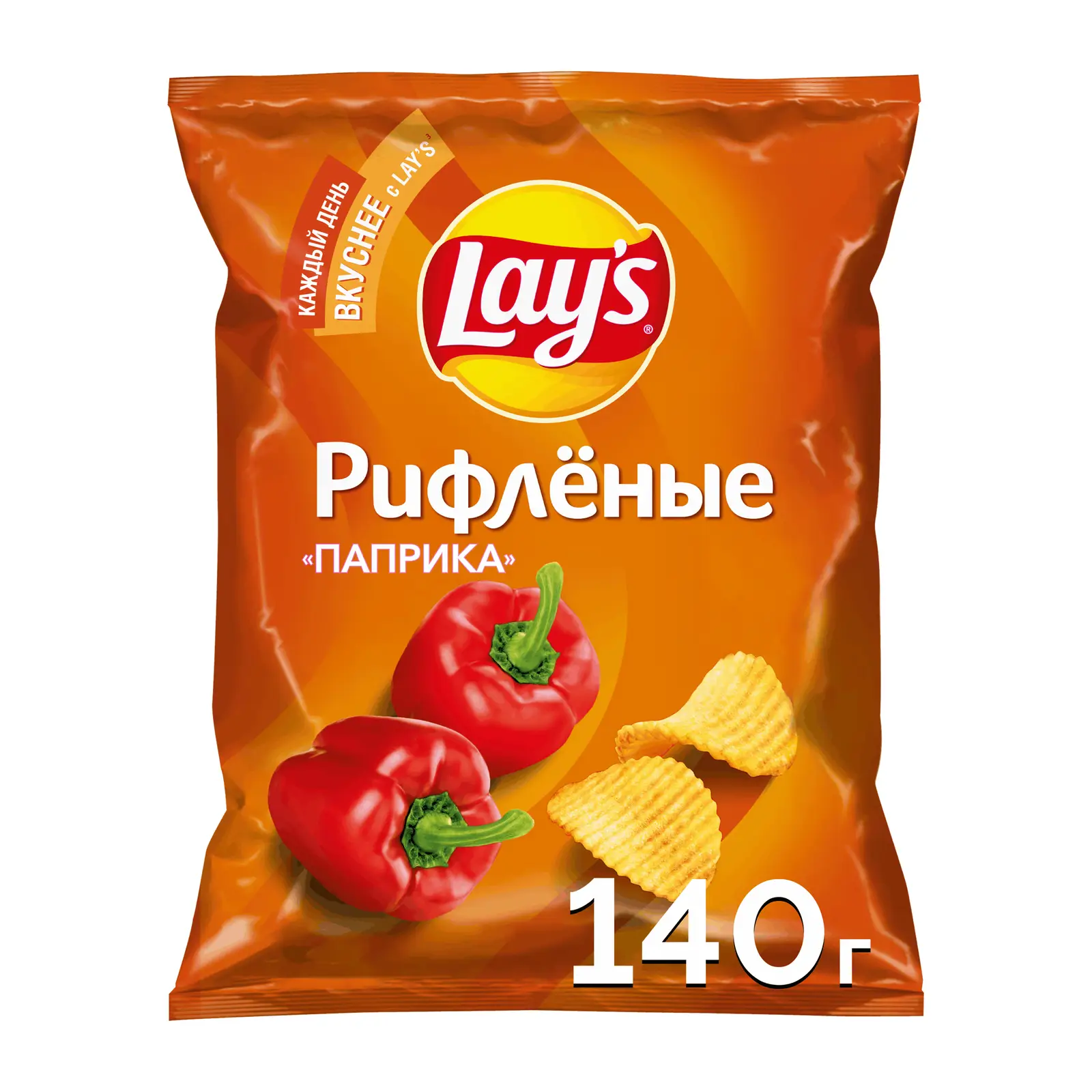 Изображение товара Чипсы Lays Рифлёные Паприка 140г