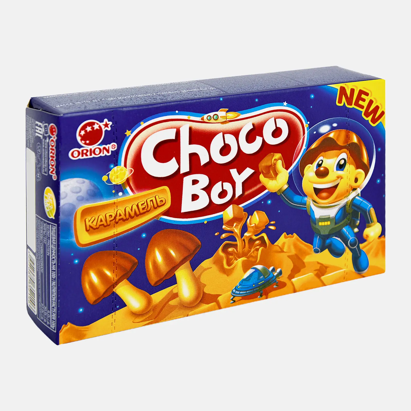 Печенье Choco Boy Caramel с карамелью Orion 45г