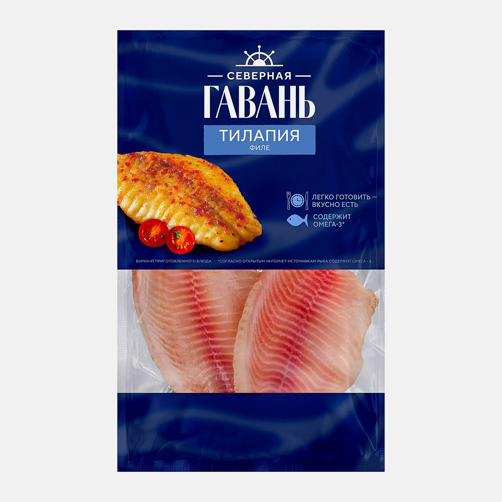 Тилапия филе без кожи 500г - фото 2