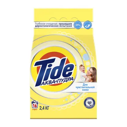 Изображение товара Стиральный порошок Tide детский гипоаллергенный 2.4кг