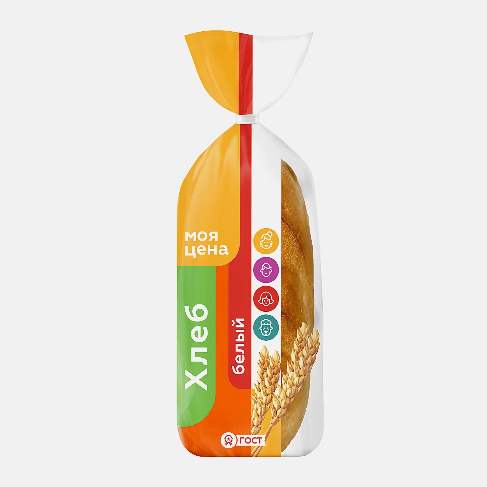 Изображение товара Хлеб Белый Моя цена 380г