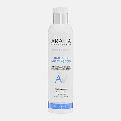 Тоник для лица Aravia Laboratories увлажняющий с гиалуроновой кислотой 200мл