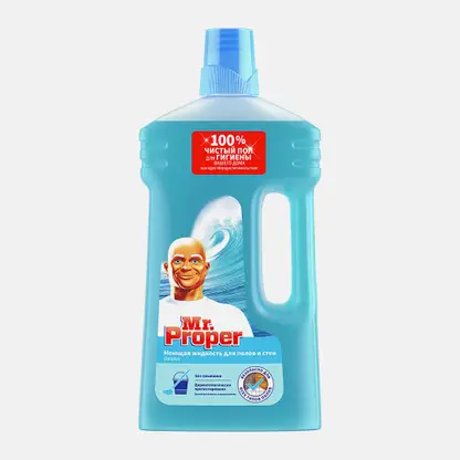Моющая жидкость для полов и стен Mr.Proper Океан 1л