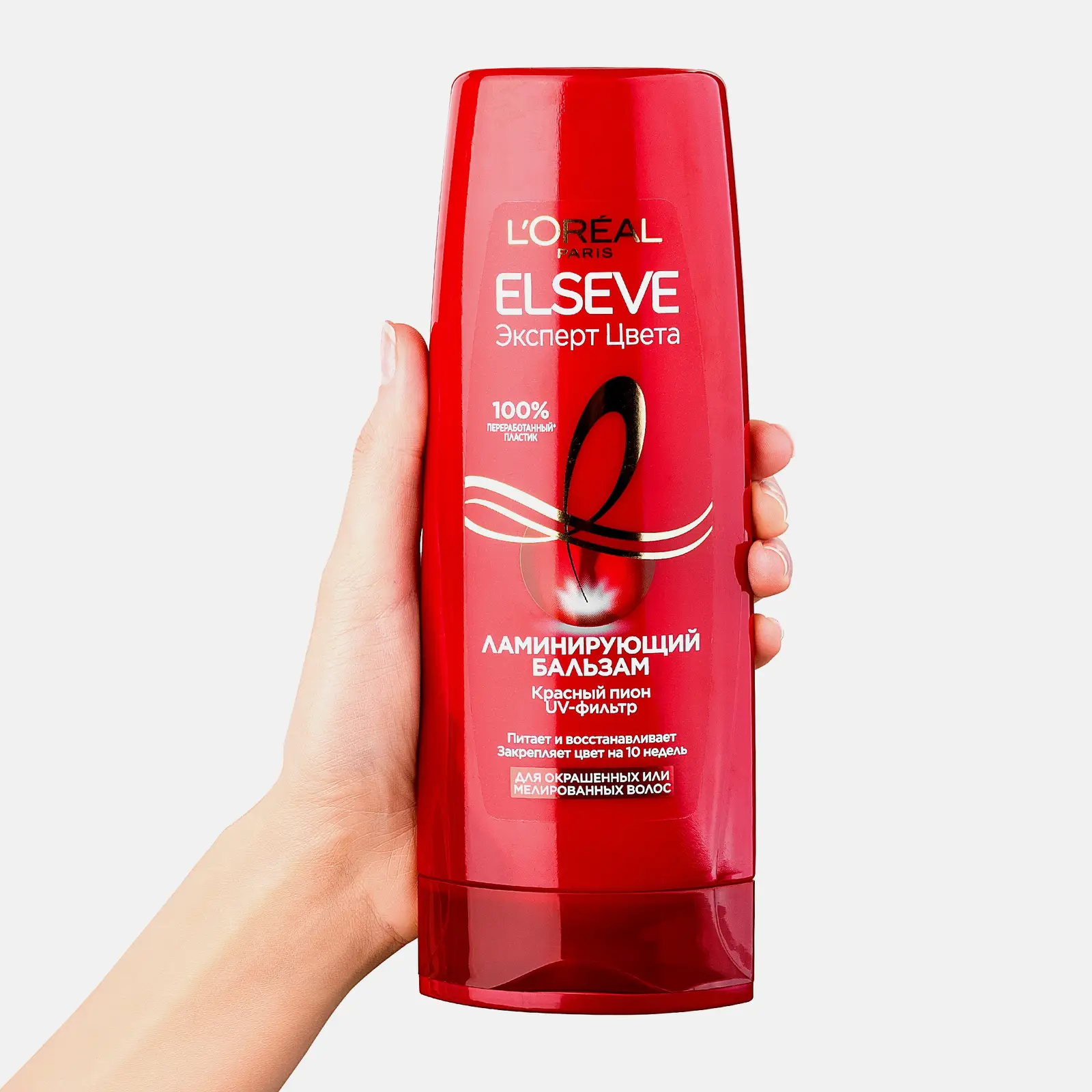 Бальзам для окрашенных или мелированных волос L’Oréal Paris Elseve Ламинирующий Эксперт цвета 400мл