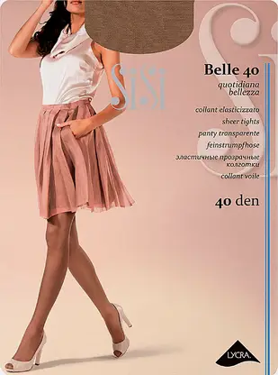 Колготки женские SiSi Belle 40 бежевые р.2
