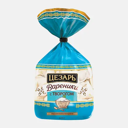 Вареники Цезарь с творогом 600г