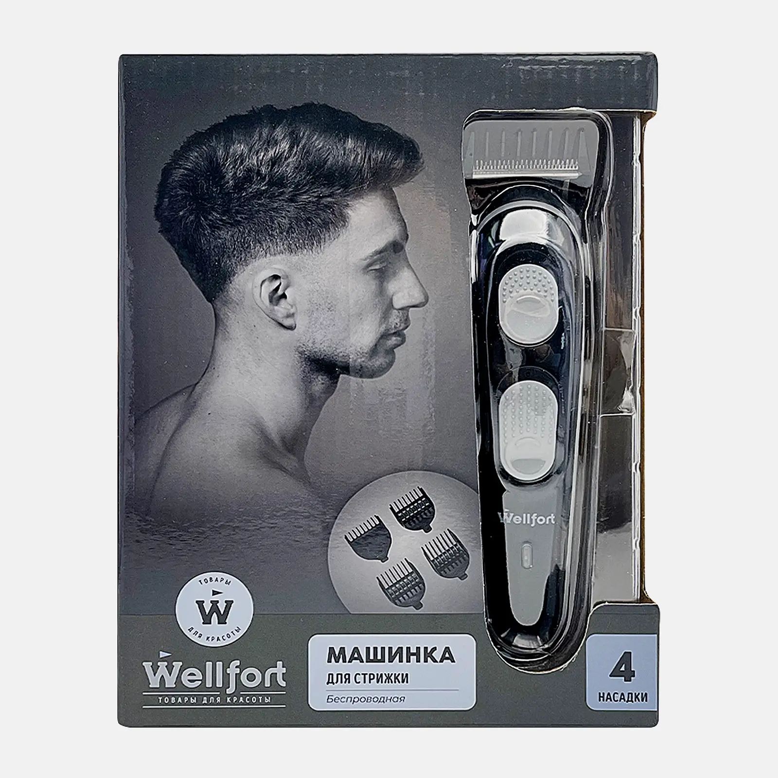 Машинка для стрижки волос Wellfort CHC760R