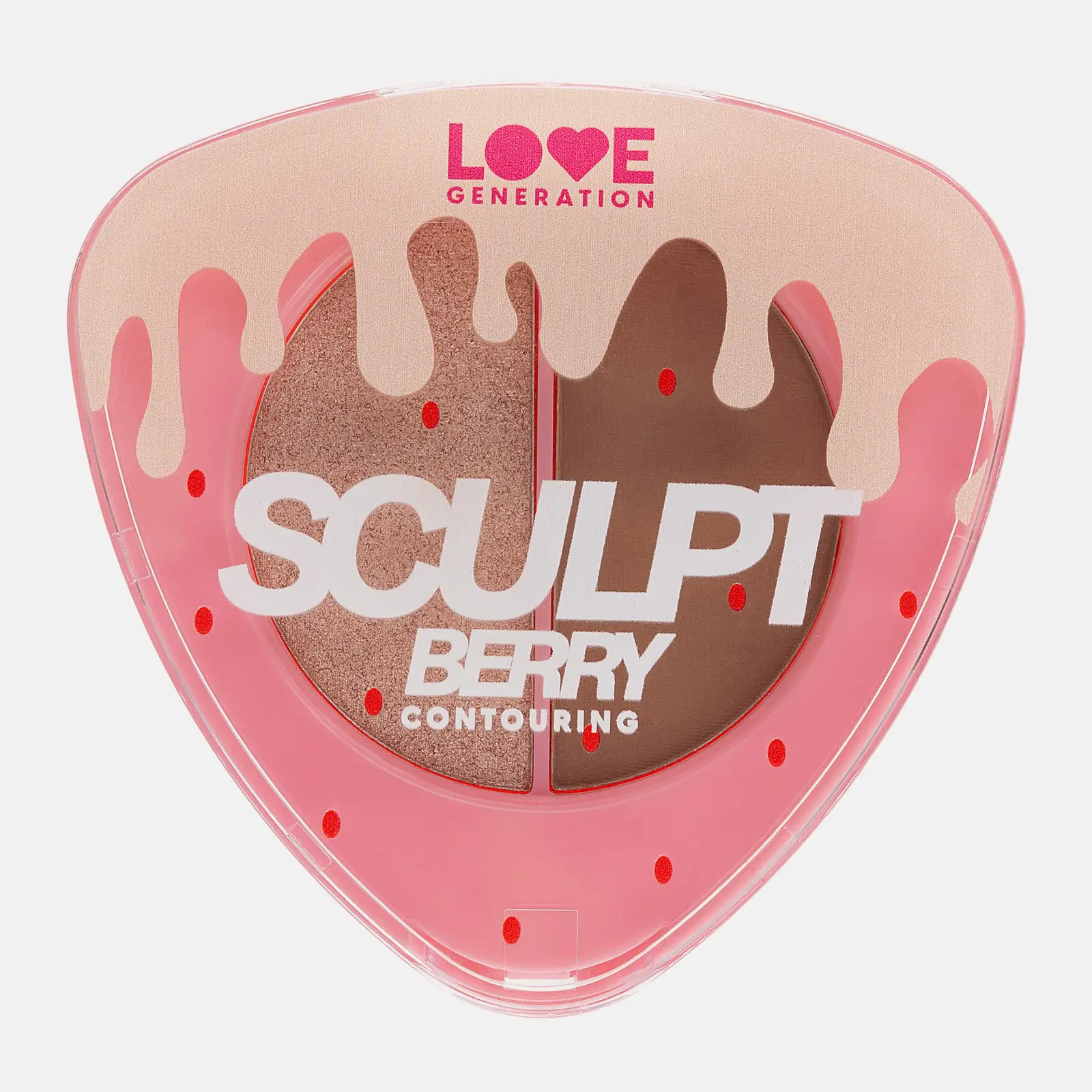 Палетка контуринг для лица тон 02 Love Generation Sculpt Berry - фото 3