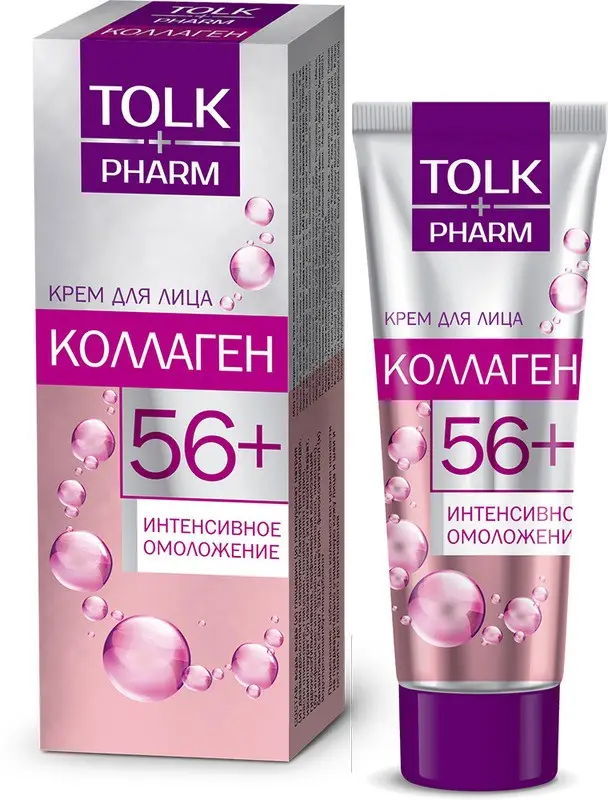 Крем для лица Tolk Pharm Коллаген Упругость кожи 40г