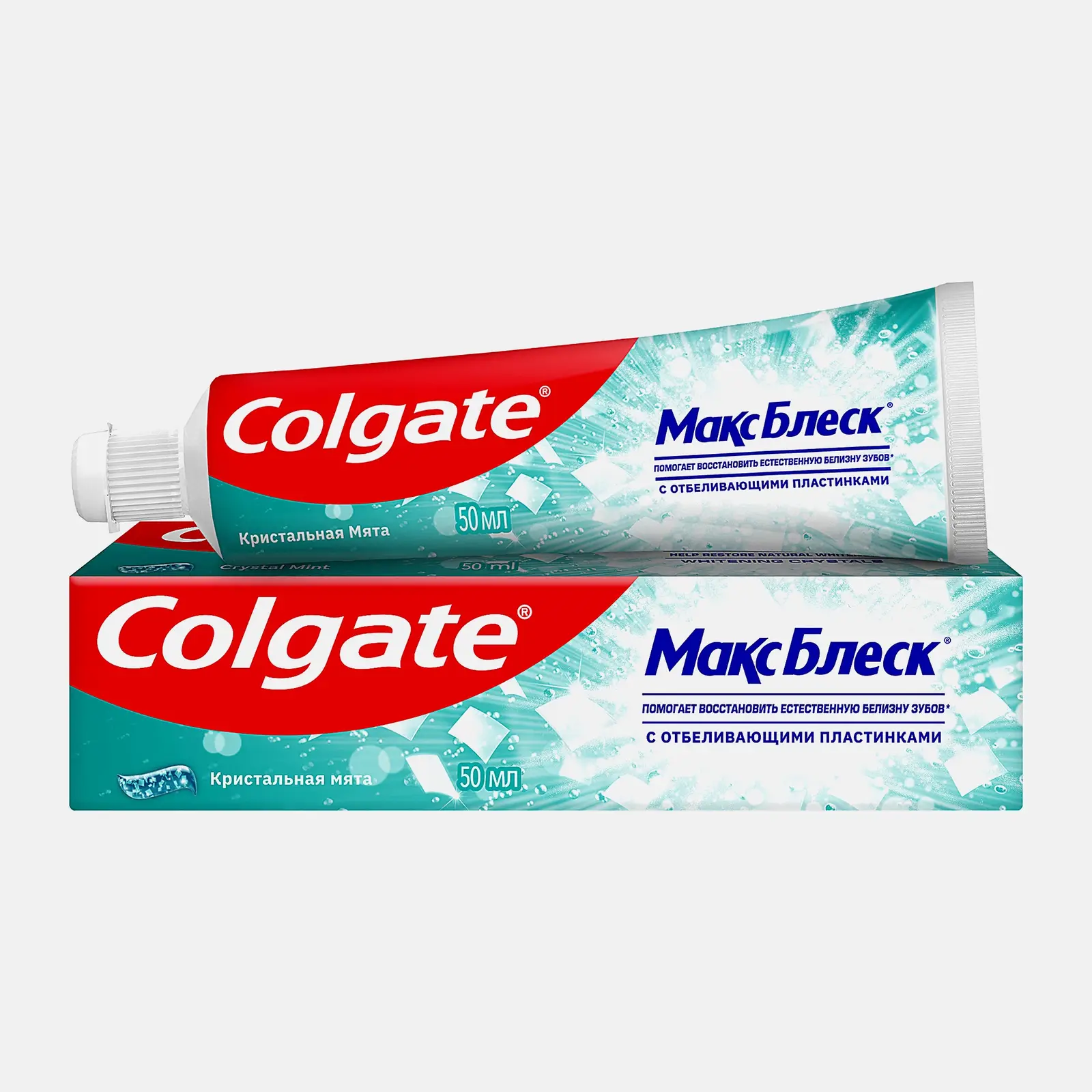 Зубная паста Colgate Max White Crystal Mint 50мл Зубная паста Colgate Max White Crystal Mint 50мл