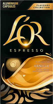 Кофе в капсулах Espresso Vanille ваниль Lor 10шт