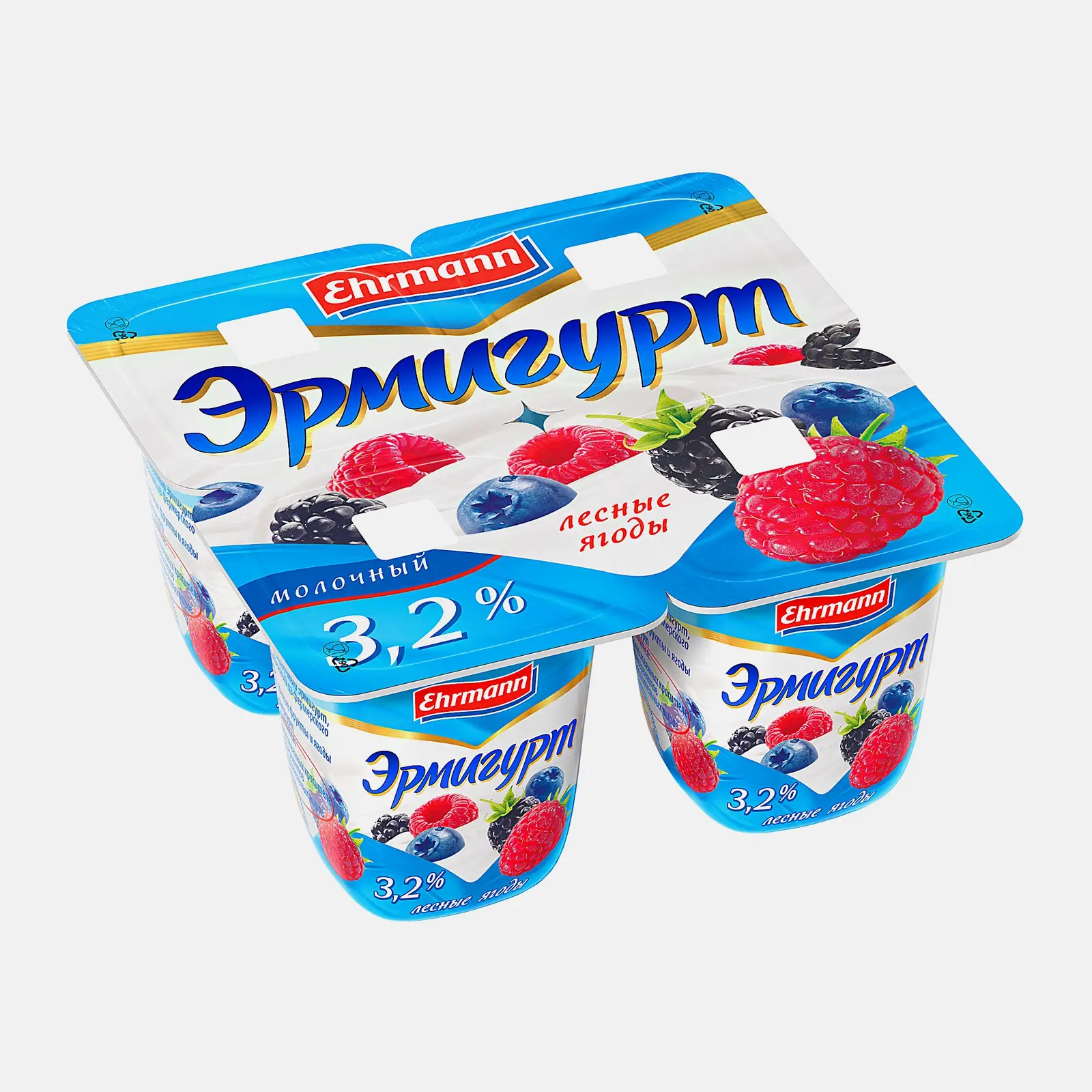 Продукт йогуртный Эрмигурт Лесные ягоды 3.2% 100г - фото 2