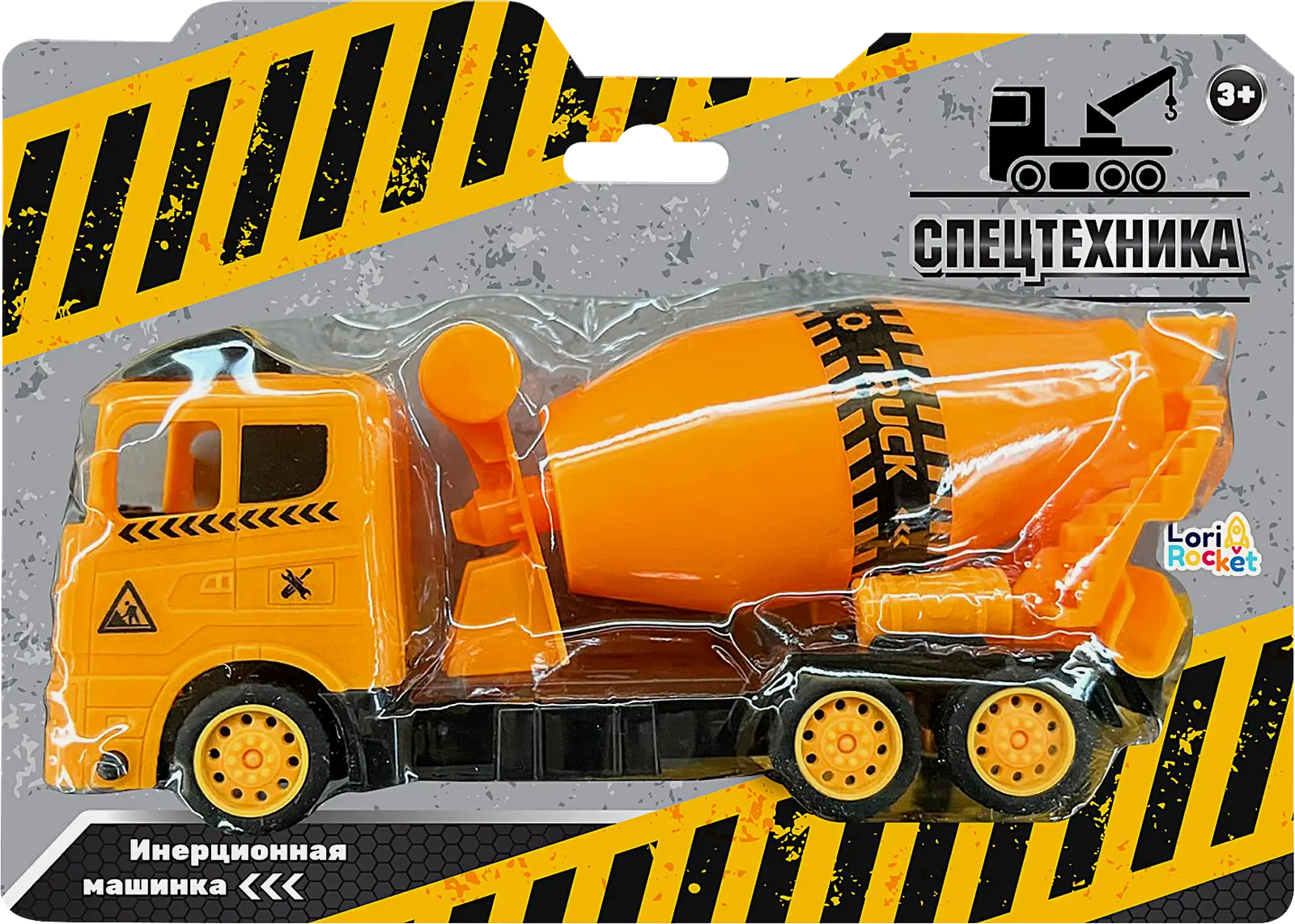 Игрушка LoriRocket Спецтехника 9111160 в ассортименте - фото 2
