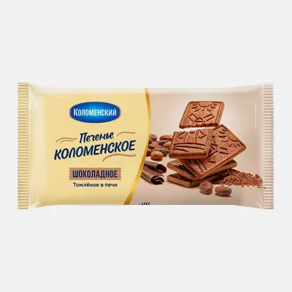 Печенье шоколадное Коломенское 120г