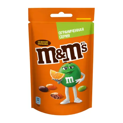 Изображение товара Драже M&amp;M's Со вкусом апельсина 80 г