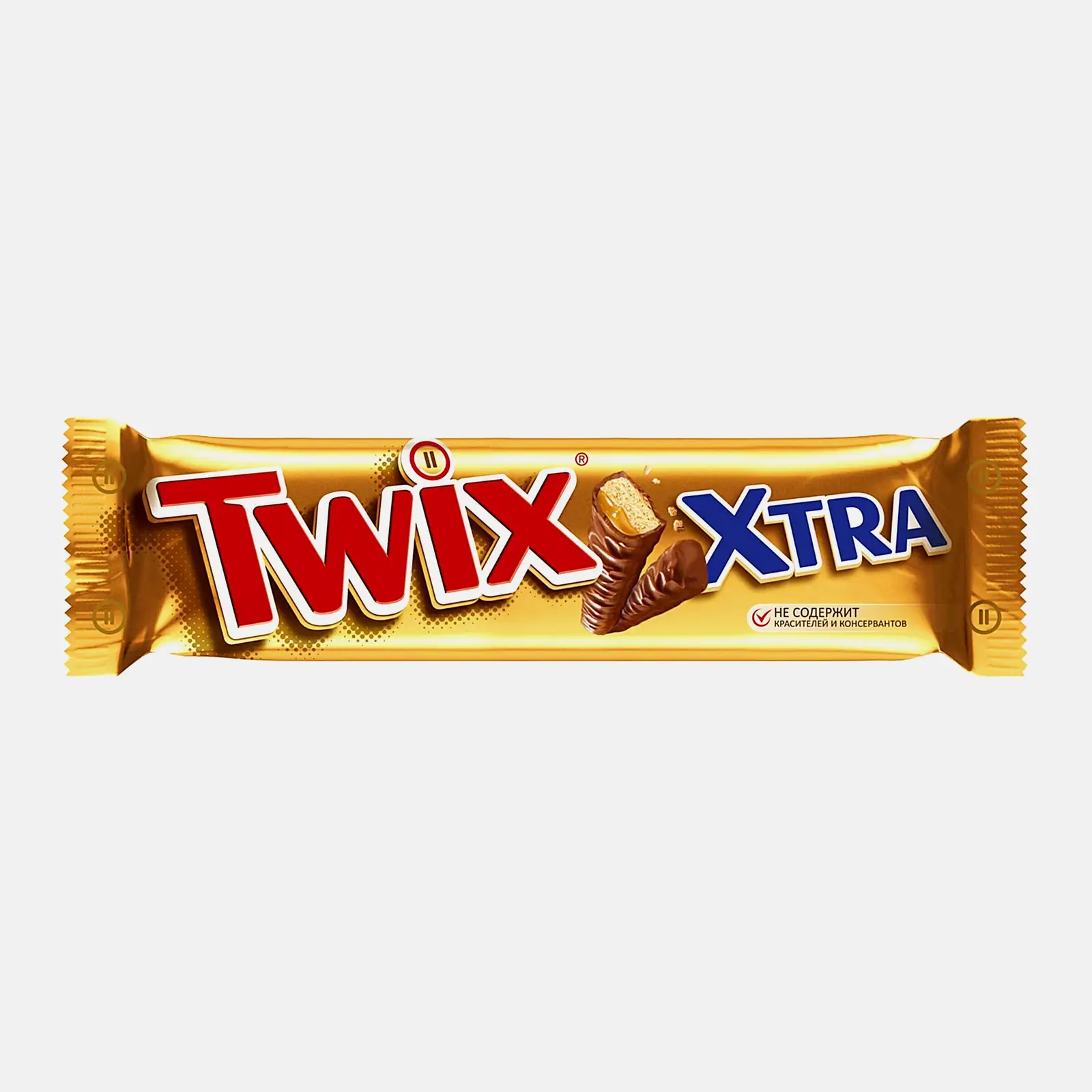 Изображение товара Шоколадный батончик Twix Xtra с карамелью 82 г - сладкий перекус