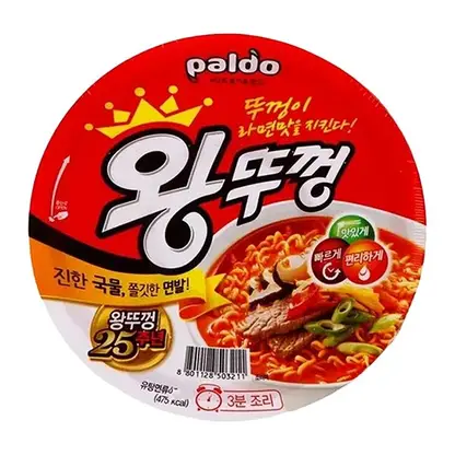 Изображение товара Лапша быстрого приготовления Paldo Вантуккон 110г
