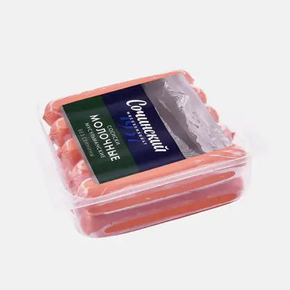 Сосиски Сочинский МК Молочные Мусульманские 525г
